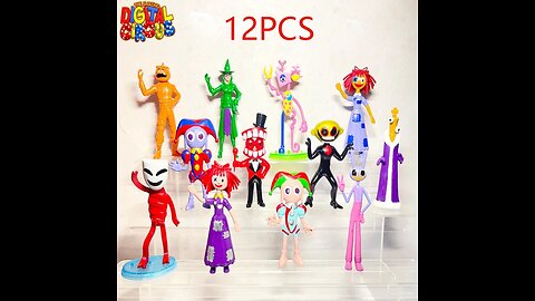 The Amazing Digital Circus Figure Pomni and Jax Plushie Doll Toys