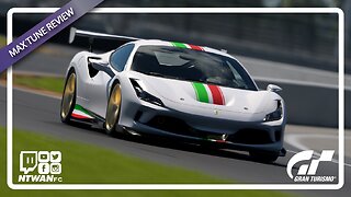 Ferrari F8 (990hp) | Gran Turismo 7 | Max Tune Review | Daytona Circuit