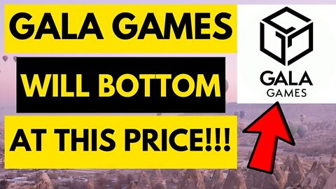 GALA GAMES WILL BOTTOM ON THIS DAY AT THIS PRICE!!! GALA price prediction