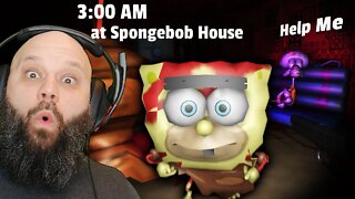 Why Is SpongeGar?! 3 AM At Spongebob House (Ending)