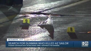 Police searching for shooter who killed Arizona sailor