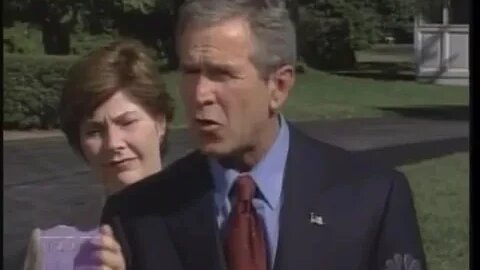 George W. Bush says "This Crusade...is gonna take a while", 6 days after the false flag 9/11 treason