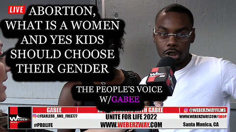 ABORTION, WHAT IS A WOMEN AND YES KIDS SHOULD CHOOSE THEIR GENDER