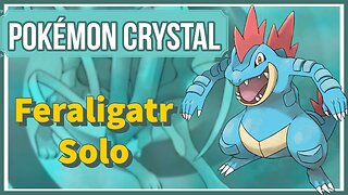 How Fast Can Feraligatr Beat Pokemon Crystal?!?