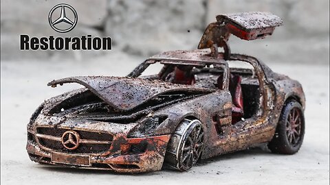 Abandoned mercedes benz amg