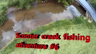 Scooter creek fishing adventure #6. Lancaster county PA stream fishing for panfish