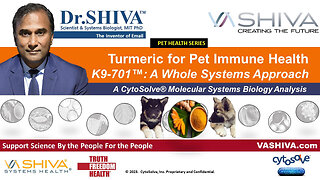 Dr.SHIVA™ LIVE - Turmeric for Pet Joint Health K9-701: Whole Systems Plan