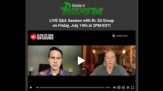 LIVE Q&A Session with Dr. Ed Group