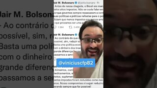 Bolsonaro escancara umas das principais diferenças entre governos de direita e de esquerda. P2