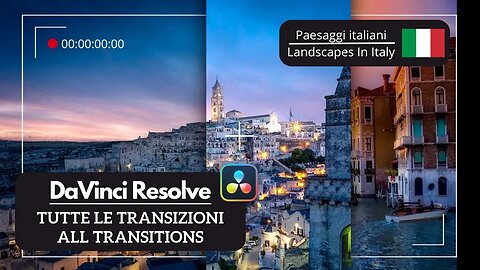 Tutte le transizioni di DaVinci Resolve