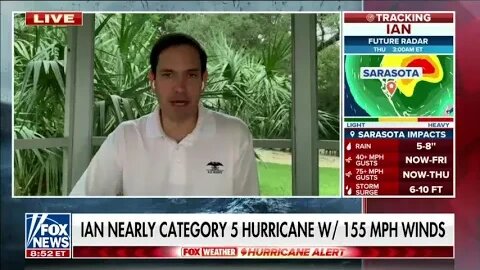 Senator Rubio Joins Fox & Friends as Hurricane Ian Approaches Florida