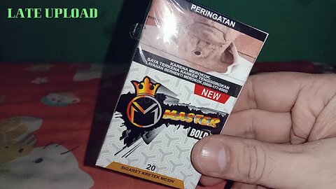 REVIEW : ROKOK MASTER BOLD ISI 20 BATANG