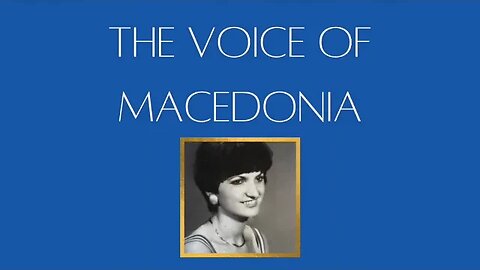 Slave Bunteski - The Voice of Macedonia