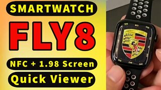 🚀IWO FLY8 Smart Watch Series 8 Quick View 1,98 tela watch 8 series