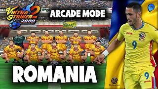 Virtua Striker 2 Ver.2000 - Dreamcast / Arcade Mode - Romania