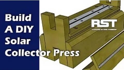 Build A DIY Solar Collector Press