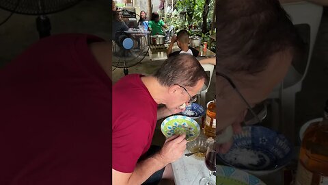 Eating Balut First Time #philippines #shortvideo #shortsvideo #shortsfeed #food #shorts #short