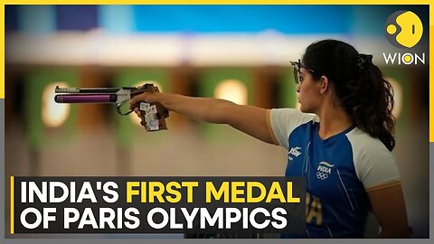 Paris Olympics 2024: Manu Bhaker becomes the first Indian woman to win shooting medal | WION Sports