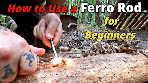 How to Start a Campfire Using a Ferro Rod (For Beginners)
