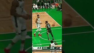 Tatum catches a Freak body(Nba Clipz)#shorts