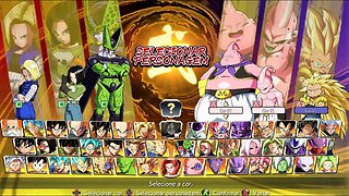 Saga Cell vs Saga Majin Boo (IA mais difícil) Dragon Ball FighterZ