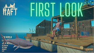 First look at the raft in co-op wth Helrazer gaming ep1.