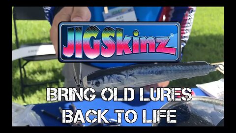 Jig Skinz- Make Old Lures Look New in Seconds! (Realistic Bait Designs)