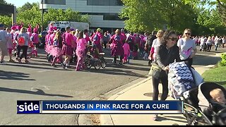 Susan G. Komen 'Race for the Cure' turns Parkcenter Boulevard into a sea of pink