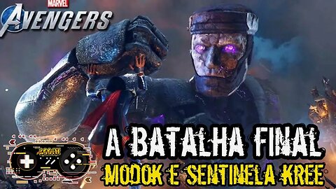 Vingadores na batalha final contra M.O.D.O.K - Marvel Avengers