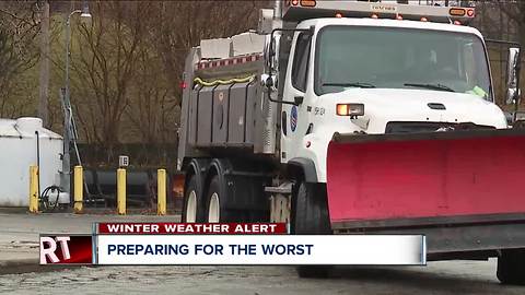 With winter storm on the way, city of Cleveland is preparing for the worst