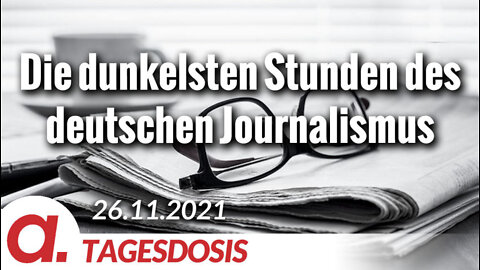 Die dunkelsten Stunden des deutschen Journalismus | Von Roberto de Lapuente