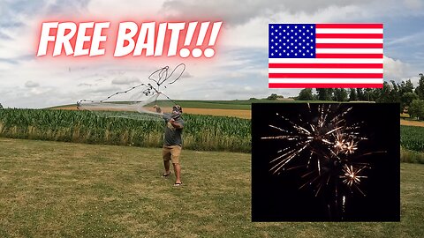 How To Throw a 5 Foot Cast Net (and Fireworks). 'MURICAH!