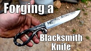 Beginner Knife Making: Forging a Blacksmith Knife from a file