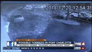 Video shows possible tornado in Port Charlotte
