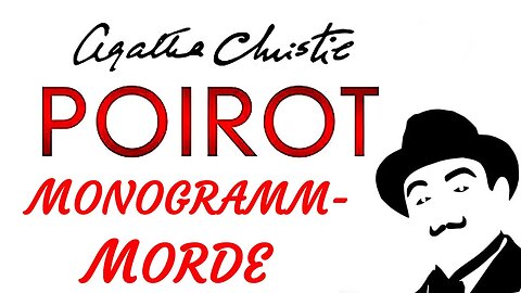 KRIMI Hörbuch - Agatha Christie - POIROT - DIE MONOGRAMM-MORDE (2014) - TEASER