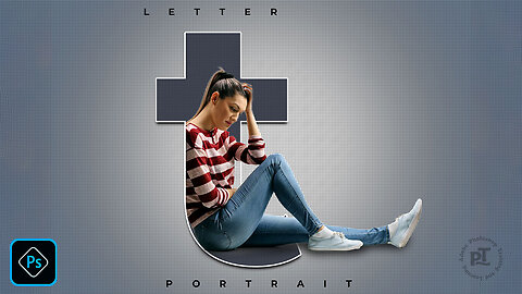 Easy Way To Create Letter Portrait In Photoshop