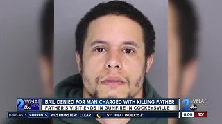 Bail denied for man charged with killing his father