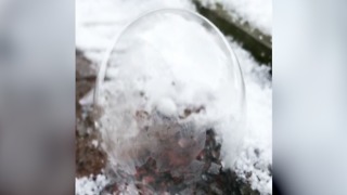 COOL! Watch soap bubbles freeze in real time - ABC15 Digital