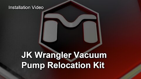 How To Install: JK Wrangler Vacuum Pump Relocation Kit