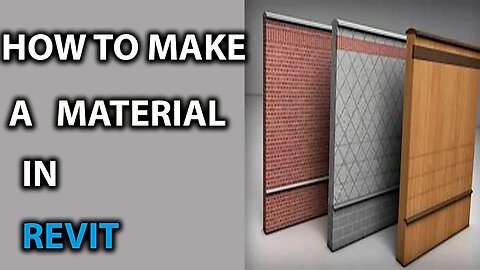 How to create new materials in Revit