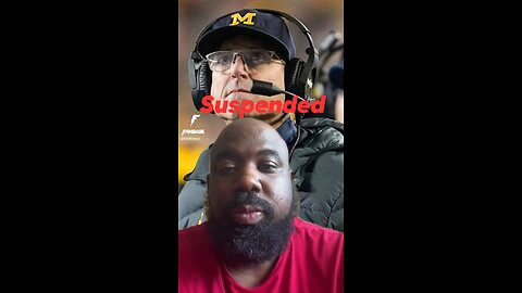 Michigan head coach Jim Harbaugh has beef suspended through end of regular season for sign stealing