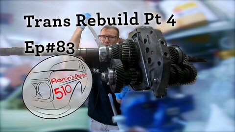 Datsun 510: Trans Rebuild Pt 4: Gears In! (Ep#83)