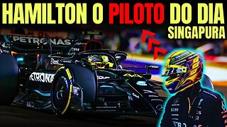 Hamilton supera o W14 é P3 e mostra novamente seu talento na F1 | Sainz vence em Singapura