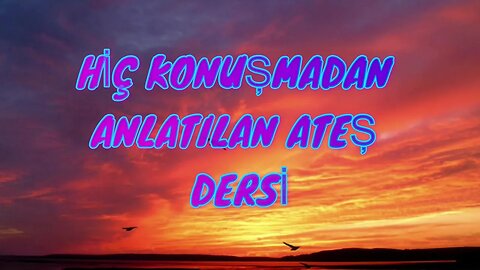 #menkıbe EN GÜZEL MENKIBELERDEN BİR BÖLÜM / "HİÇ KONUŞMADAN ANLATILAN ATEŞ DERSİ"