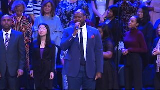 "PSALM 23 (I am not alone)" sung by the Brooklyn Tabernacle Choir