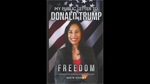 Geeta CP comes on to talk about her new book my public book to Donald Trump