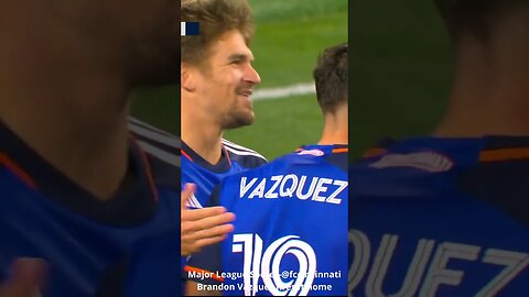 Major League Soccer @fccincinnati Brandon Vazquez fires it home #shorts