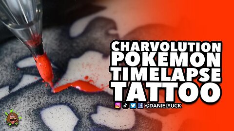 Watch This Timelapse Pokemon Tattoo Come To Life!