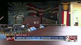 American Legion Post One struggling to stay open
