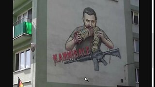 柏林警方正在尋找"食人者澤連斯基"壁畫的作者。